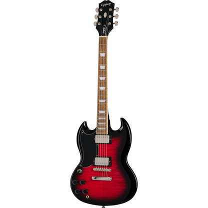 Epiphone SG Tribute Plus Left Handed Electric Guitar - Cherry Burst