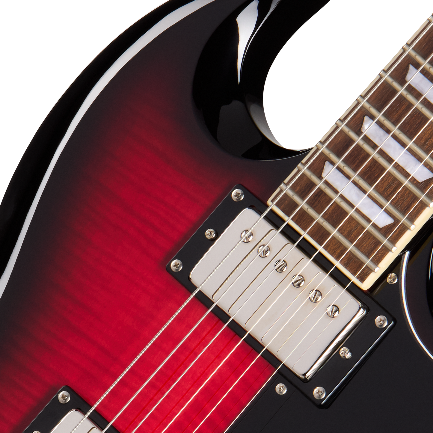Epiphone SG Tribute Plus Electric Guitar - Cherry Burst