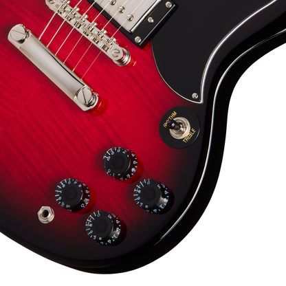 Epiphone SG Tribute Plus Electric Guitar - Cherry Burst