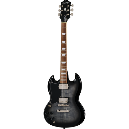 Epiphone SG Tribute Plus Left Handed Electric Guitar - Ebony Burst