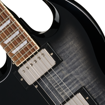Epiphone SG Tribute Plus Left Handed Electric Guitar - Ebony Burst