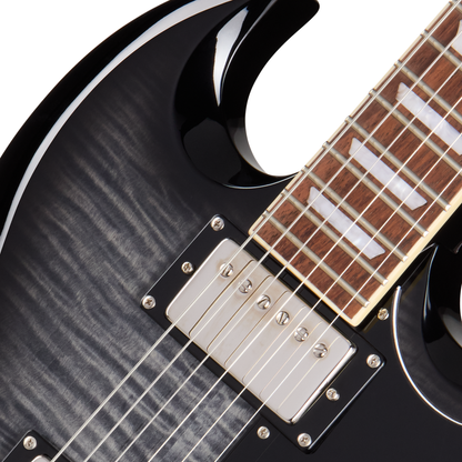 Epiphone SG Tribute Plus Electric Guitar - Ebony Burst