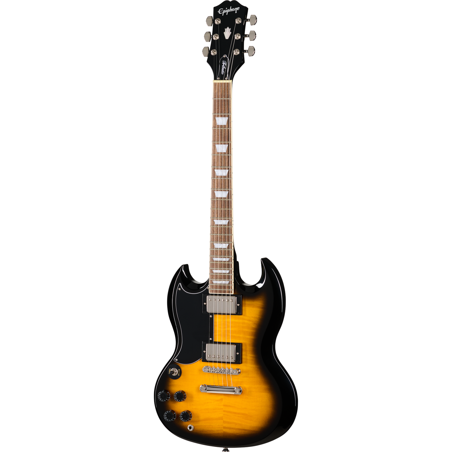 Epiphone SG Tribute Plus Left Handed Electric Guitar - Vintage Sunburst