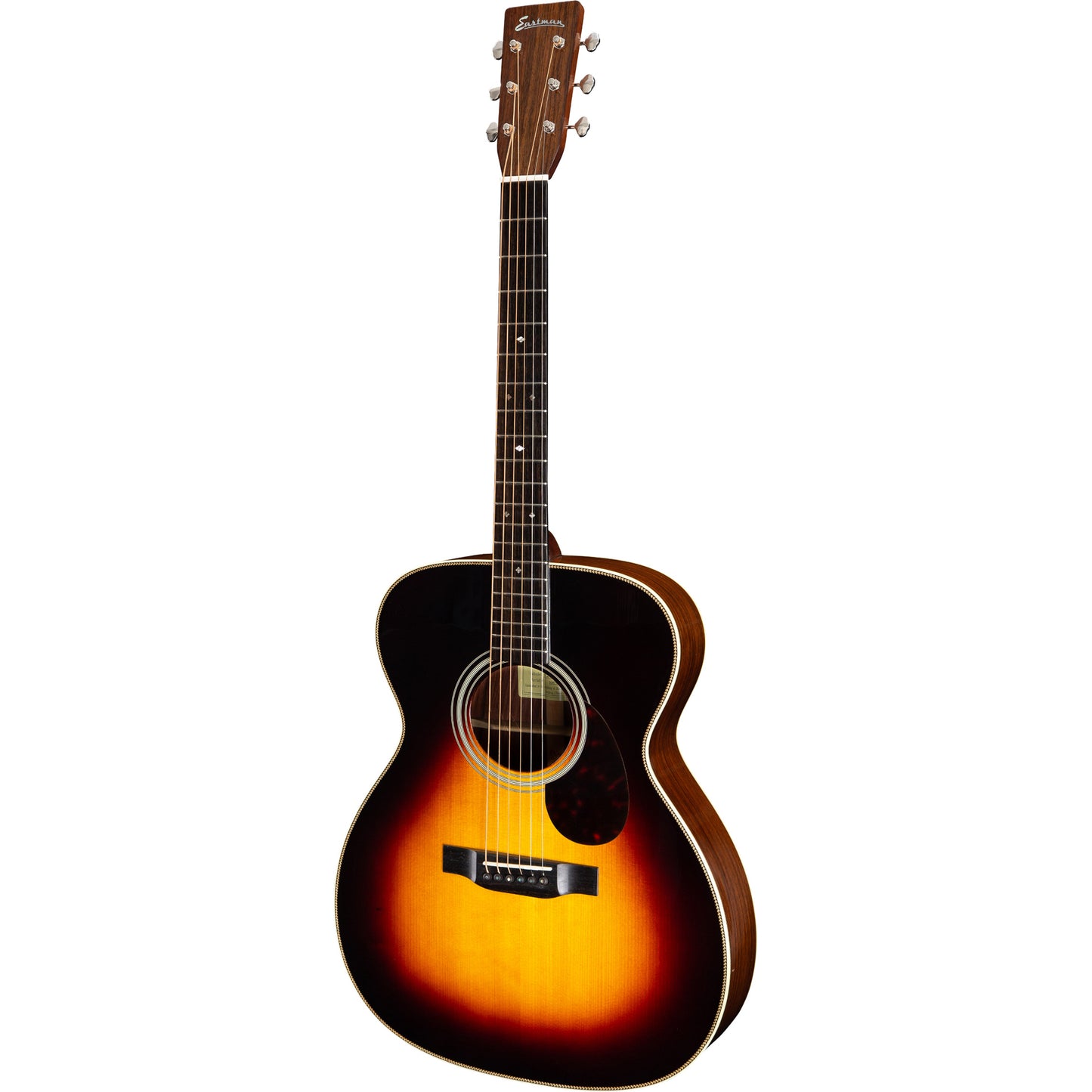 Eastman E20OM Orchestra Model Thermo Cure Acoustic Guitar - Sunburst