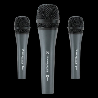 Sennheiser e835 Microphone, Pack of 3