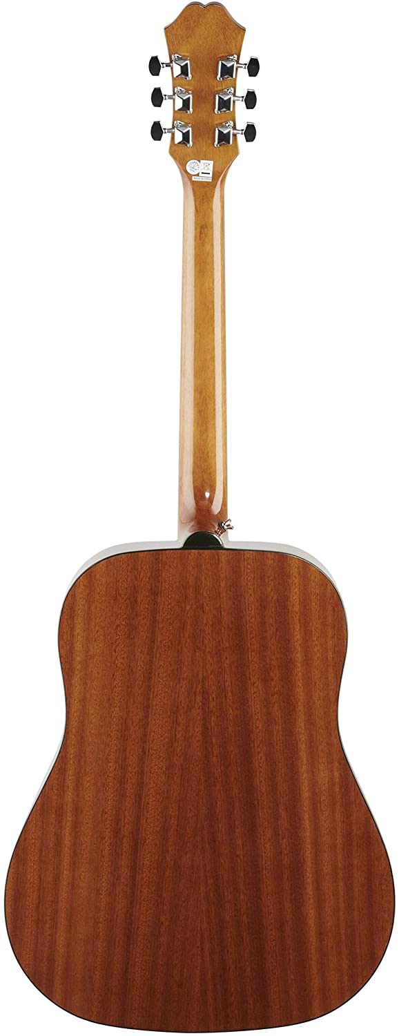 Epiphone Songmaker DR-100 Left-handed Acoustic Guitar, Natural