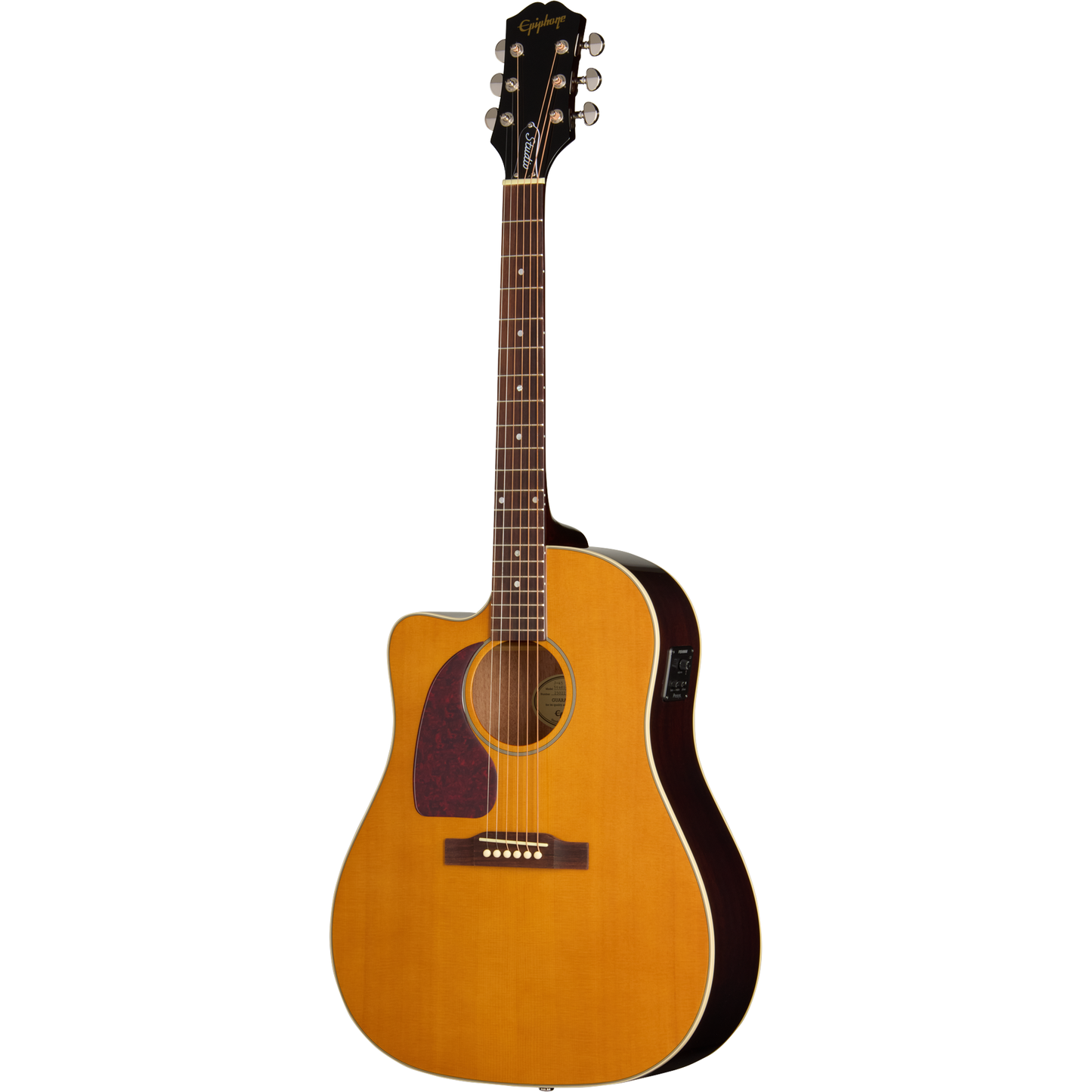 Epiphone J-45 Studio EC Left Handed Acoustic Electric Guitar - Natural