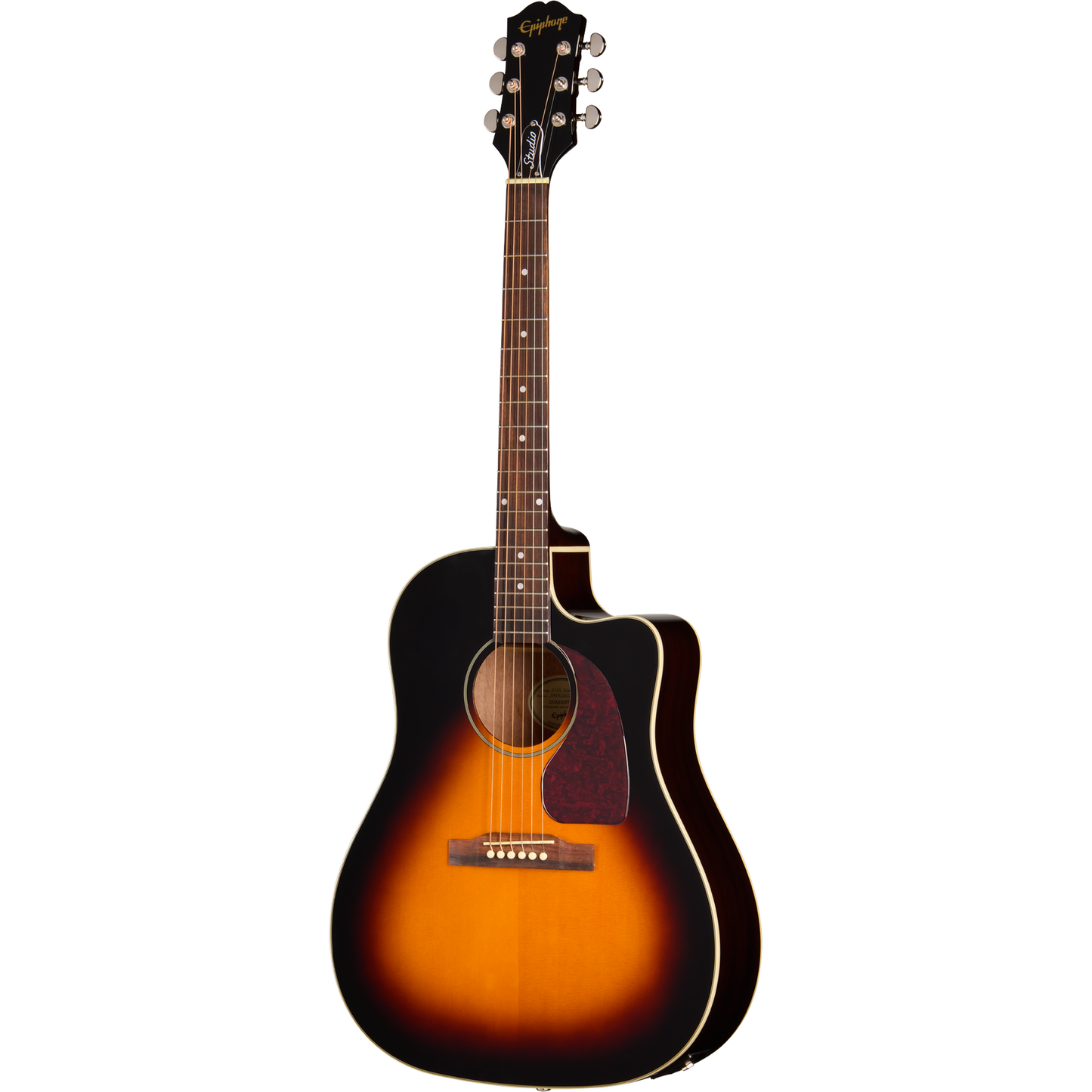 Epiphone J-45 Studio EC Acoustic Electric Guitar - Vintage Sunburst