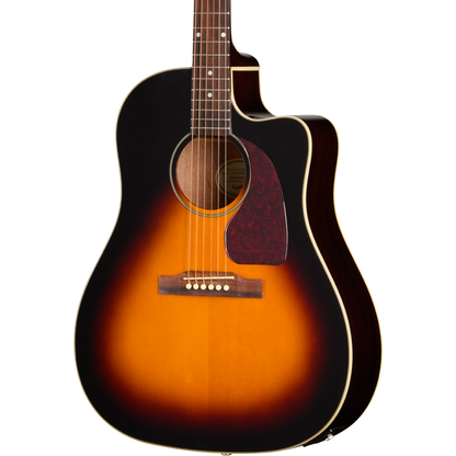 Epiphone J-45 Studio EC Acoustic Electric Guitar - Vintage Sunburst
