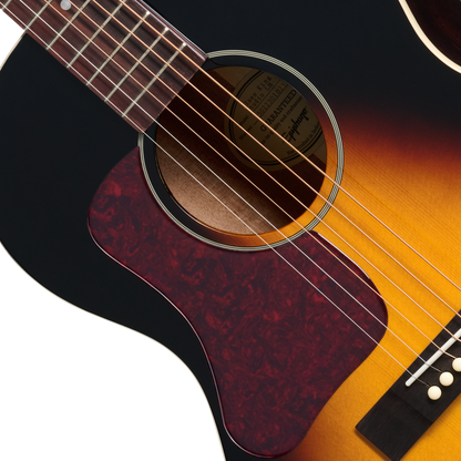 Epiphone Blues King Studio Left Handed Acoustic Electric Guitar - Dark Burst