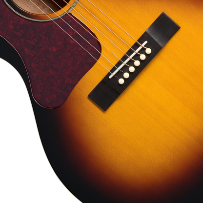 Epiphone Blues King Studio Left Handed Acoustic Electric Guitar - Dark Burst