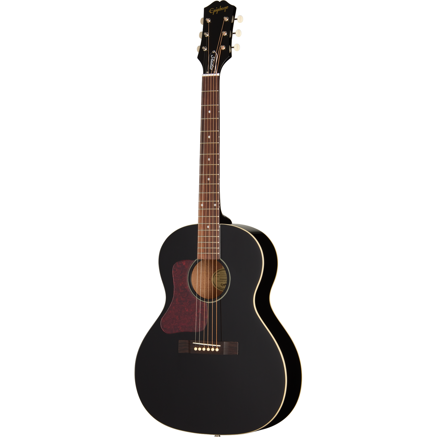 Epiphone Blues King Studio Left Handed Acoustic Electric Guitar - Ebony