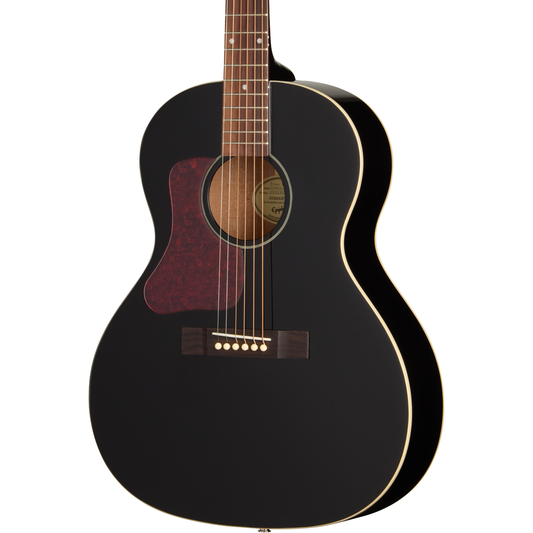 Epiphone Blues King Studio Left Handed Acoustic Electric Guitar - Ebony
