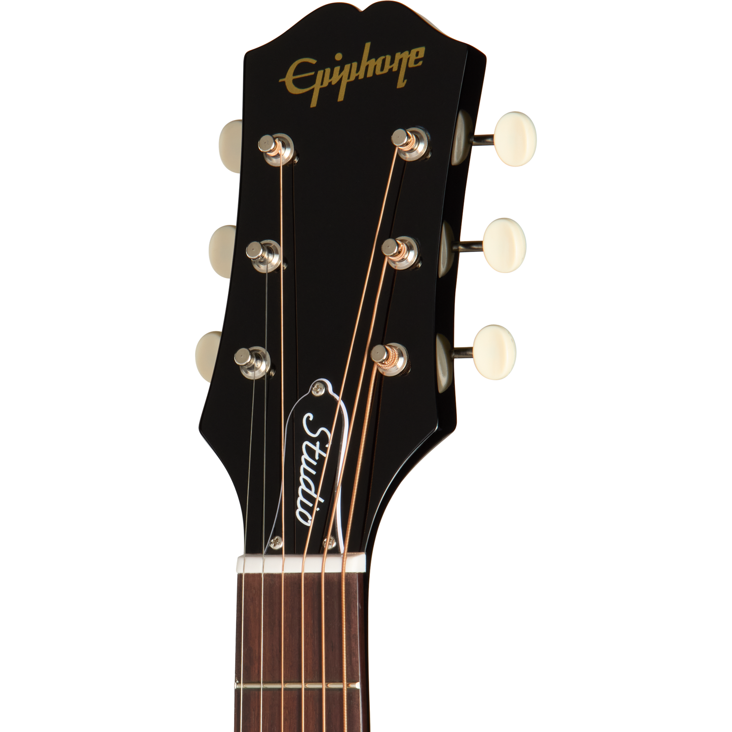 Epiphone Blues King Studio Left Handed Acoustic Electric Guitar - Ebony