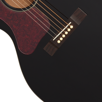 Epiphone Blues King Studio Left Handed Acoustic Electric Guitar - Ebony