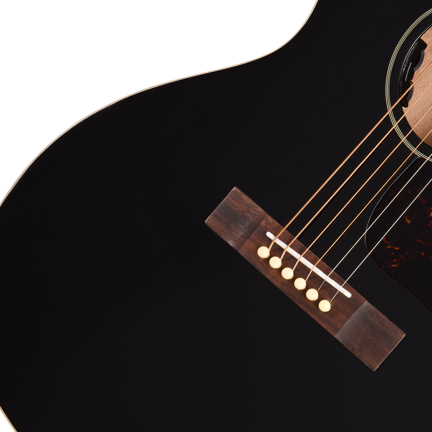 Epiphone Blues King Studio Acoustic Electric Guitar - Ebony