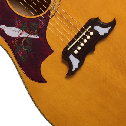 Epiphone Dove Studio Left Handed Acoustic Electric Guitar - Natural