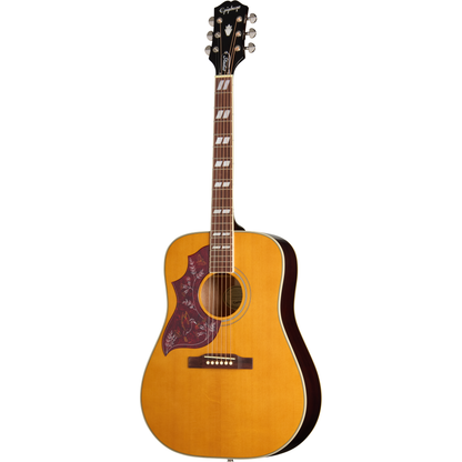 Epiphone Hummingbird Studio Left Handed Acoustic Electric Guitar - Natural