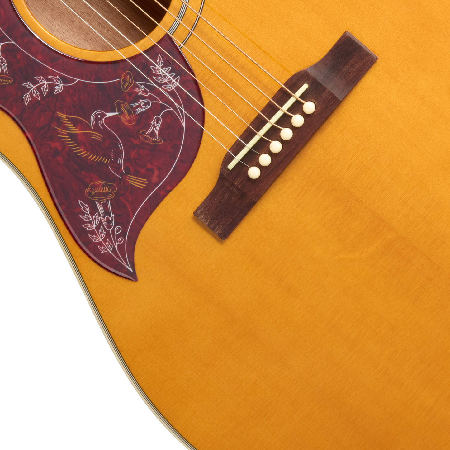 Epiphone Hummingbird Studio Left Handed Acoustic Electric Guitar - Natural