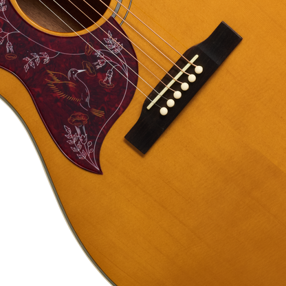 Epiphone Hummingbird Studio EC Left Handed Acoustic Electric Guitar - Natural