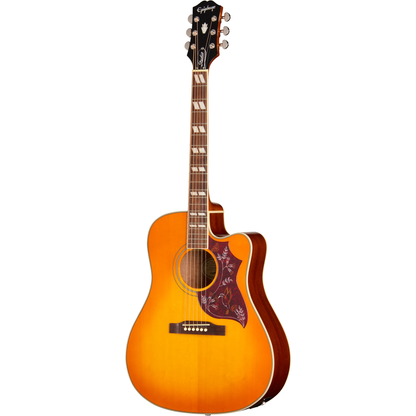Epiphone Hummingbird Studio EC Acoustic Electric Guitar - Heritage Cherry Sunburst