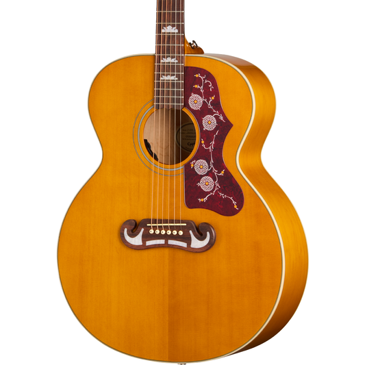 Epiphone J-200 Studio Acoustic Electric Guitar - Natural