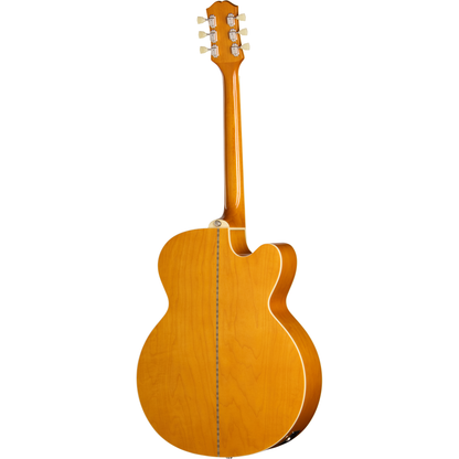 Epiphone J-200 Studio EC Left Handed Acoustic Electric Guitar - Natural