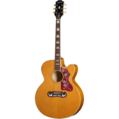 Epiphone J-200 Studio EC Acoustic Electric Guitar - Natural