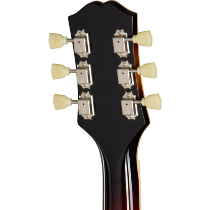 Epiphone J-200 Studio EC Left Handed Acoustic Electric Guitar - Vintage Sunburst