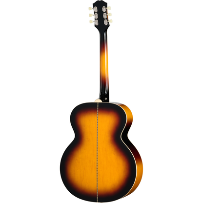 Epiphone J-200 Studio Left Handed Acoustic Electric Guitar - Vintage Sunburst