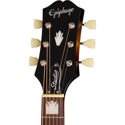 Epiphone J-200 Studio Acoustic Electric Guitar - Vintage Sunburst
