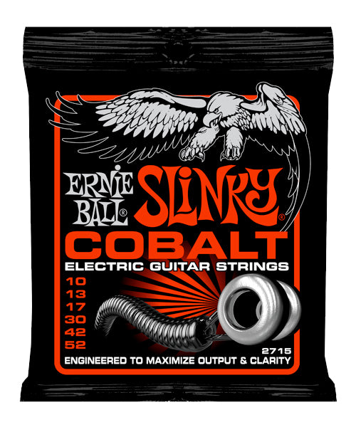 Ernie Ball 2715 Slinky Cobalt Electric Guitar Strings - Skinny Top Heavy Bottom