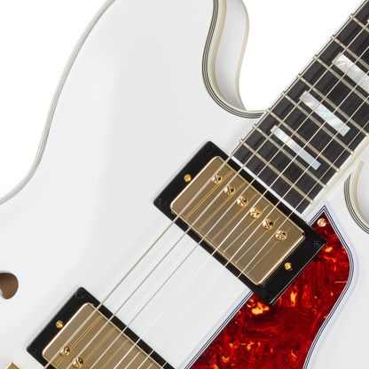 Epiphone Alex Lifeson Signature 1976 ES-355 Reissue Semi-Hollow Electric Guitar - Alpine White