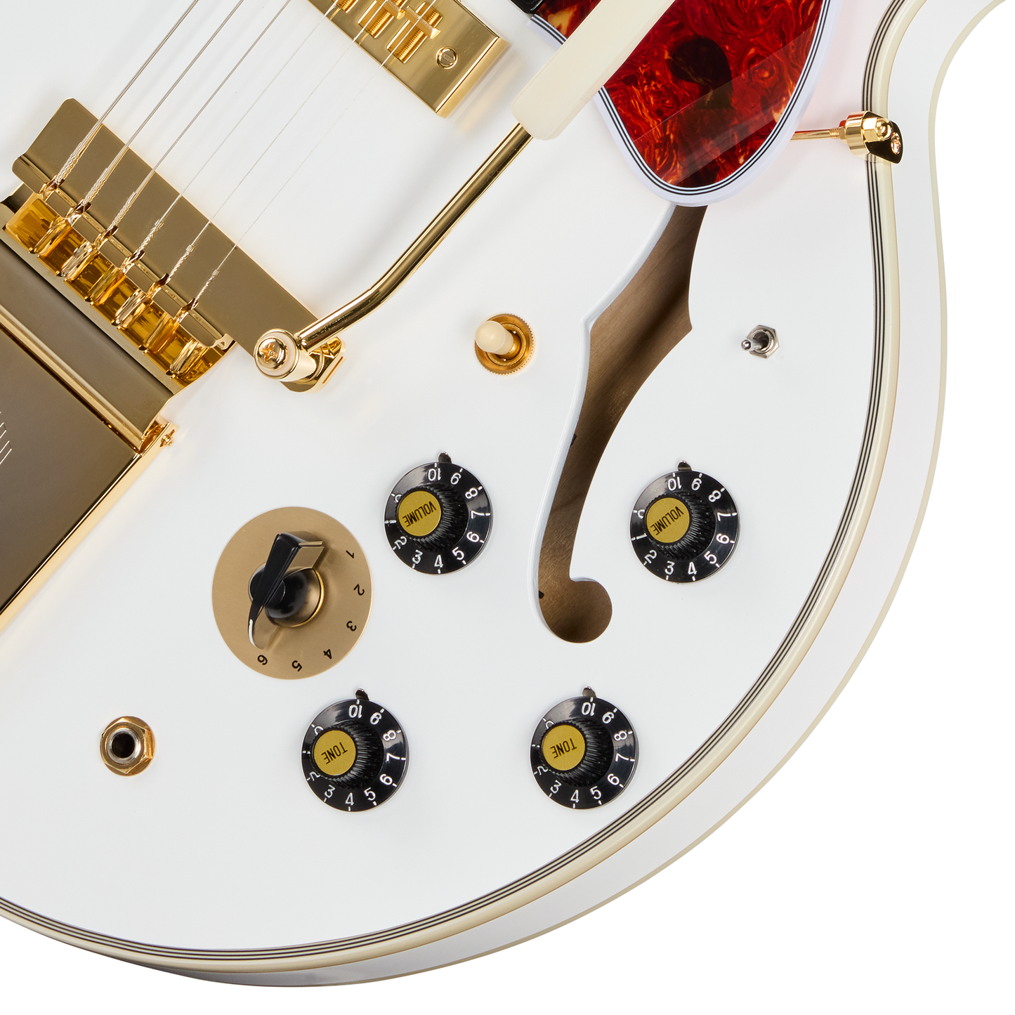 Epiphone Alex Lifeson Signature 1976 ES-355 Reissue Semi-Hollow Electric Guitar - Alpine White