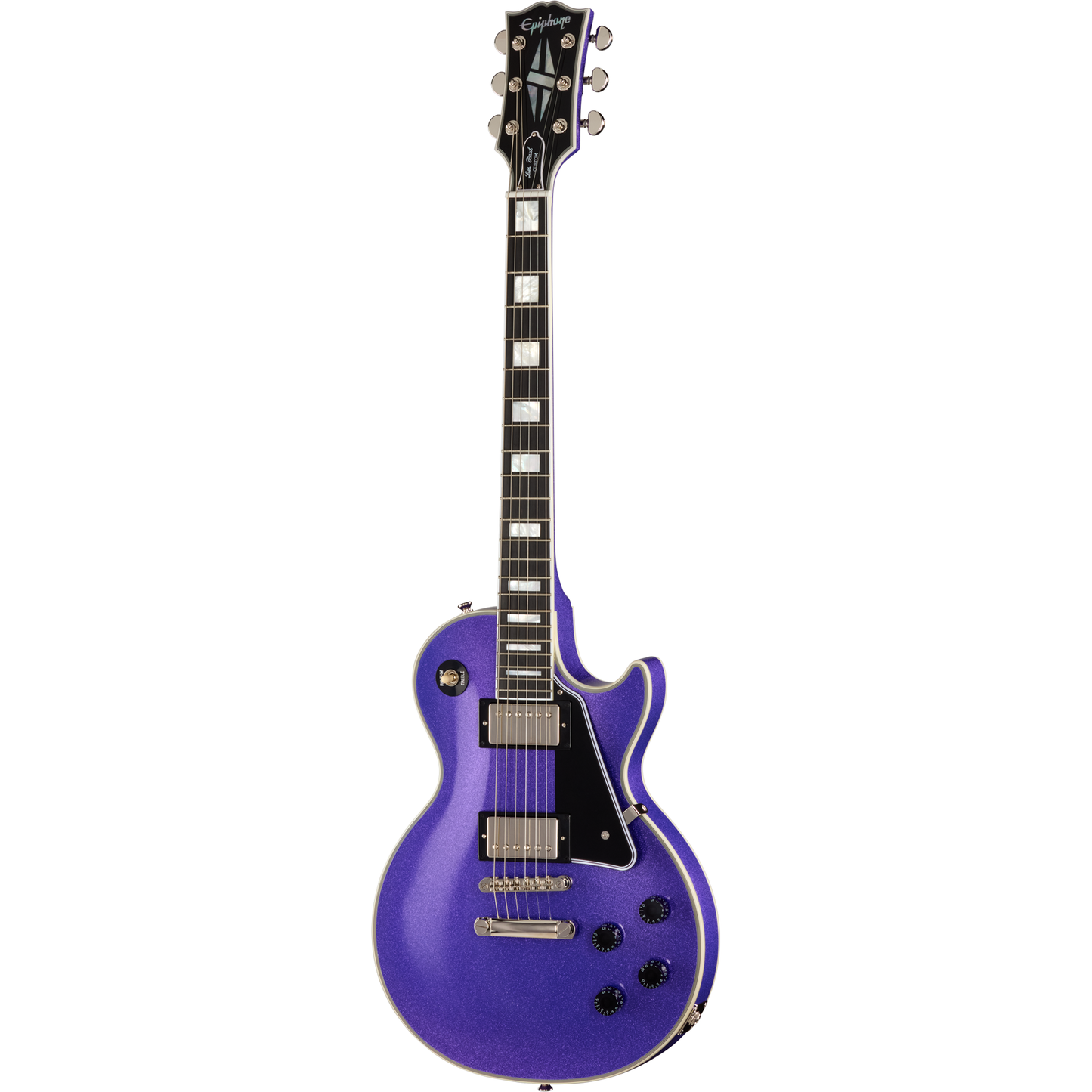 Epiphone IGC Les Paul Custom Electric Guitar - Amethyst Sparkle