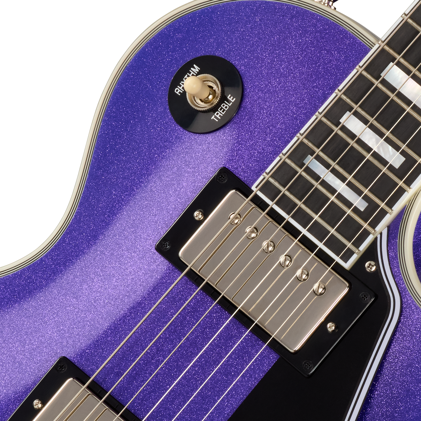 Epiphone IGC Les Paul Custom Electric Guitar - Amethyst Sparkle