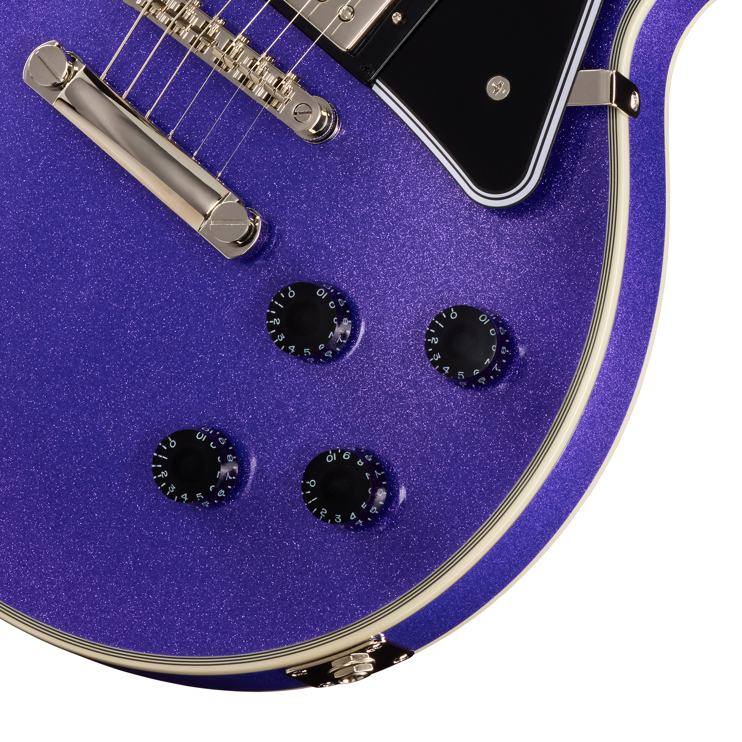 Epiphone IGC Les Paul Custom Electric Guitar - Amethyst Sparkle