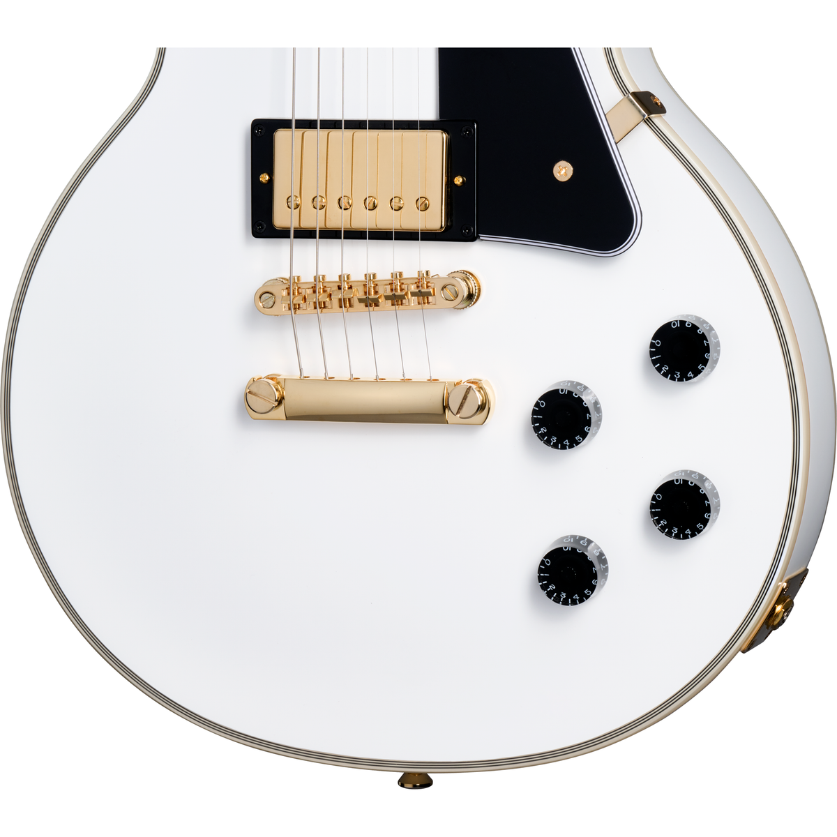 Epiphone Les Paul Custom Electric Guitar - Alpine White – Alto Music Epiphone Les Paul Custom Electric Guitar - Alpine White – Alto Music