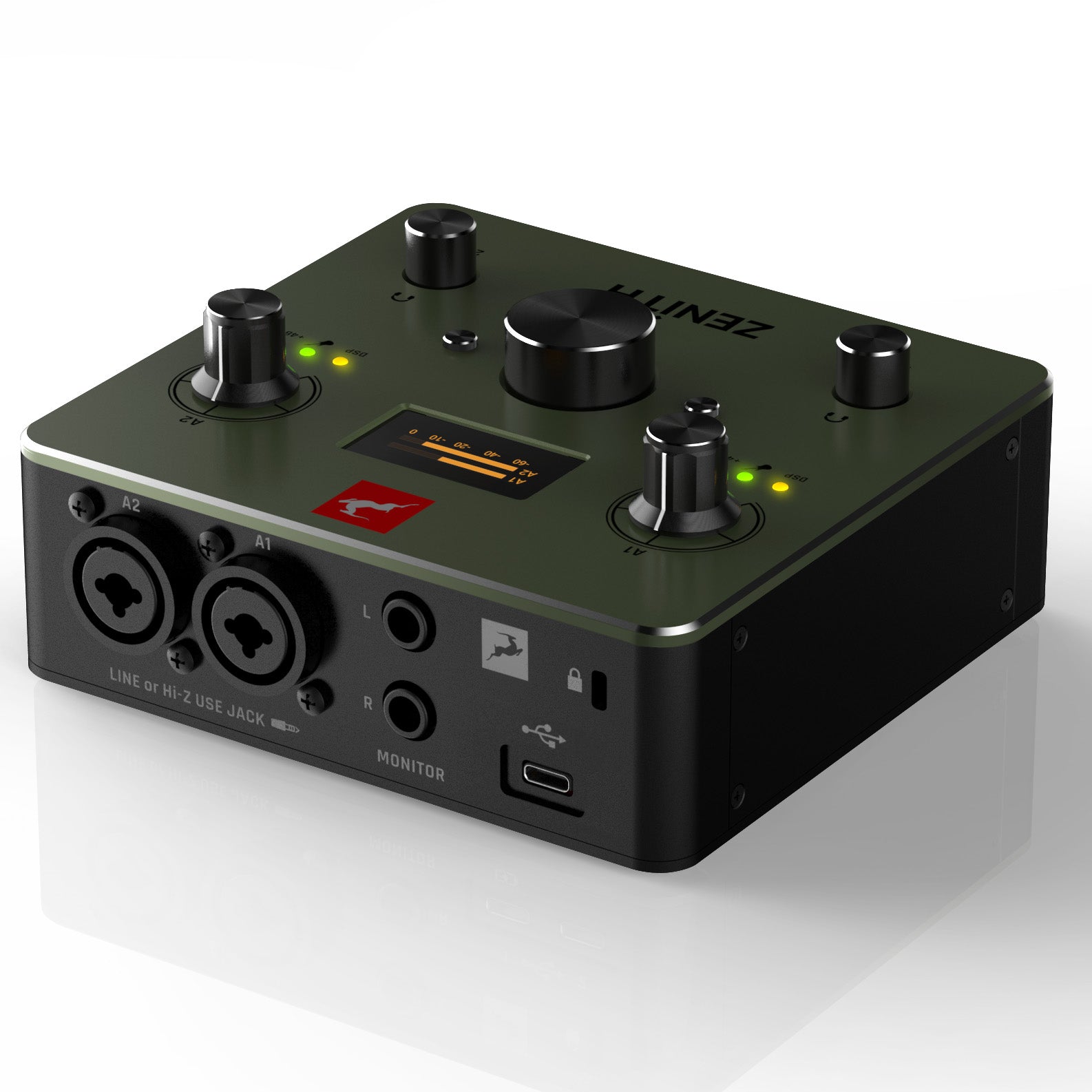 ②こはる　unico Antelope Audio Zenith 2 - 2x2 Bus-Powered USB-C Audio Interface