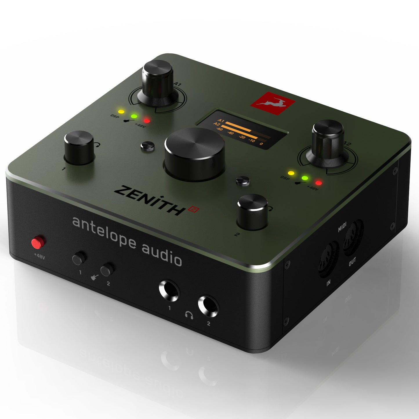 Antelope Audio Zenith 2 - 2x2 Bus-Powered USB-C Audio Interface
