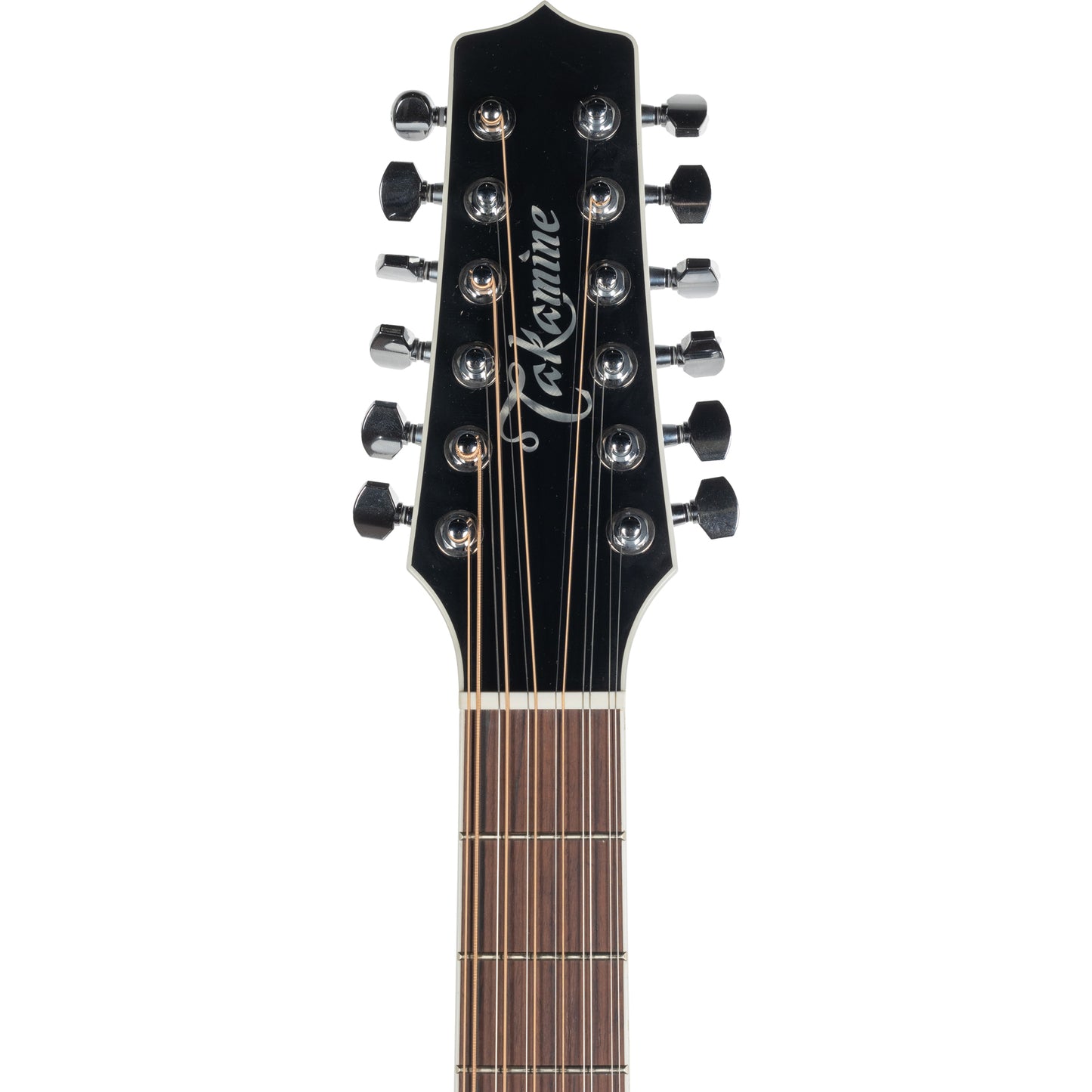 Takamine Legacy Series EF381SC 12-String Acoustic Electric Guitar - Black