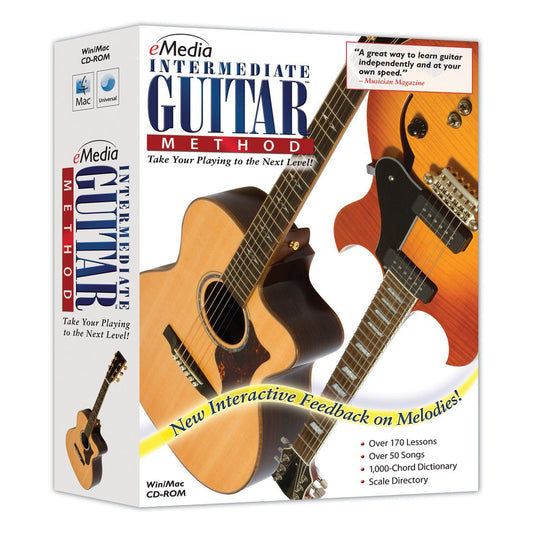 eMedia Intermediate Guitar Method - Windows (INTERGUITMETH)