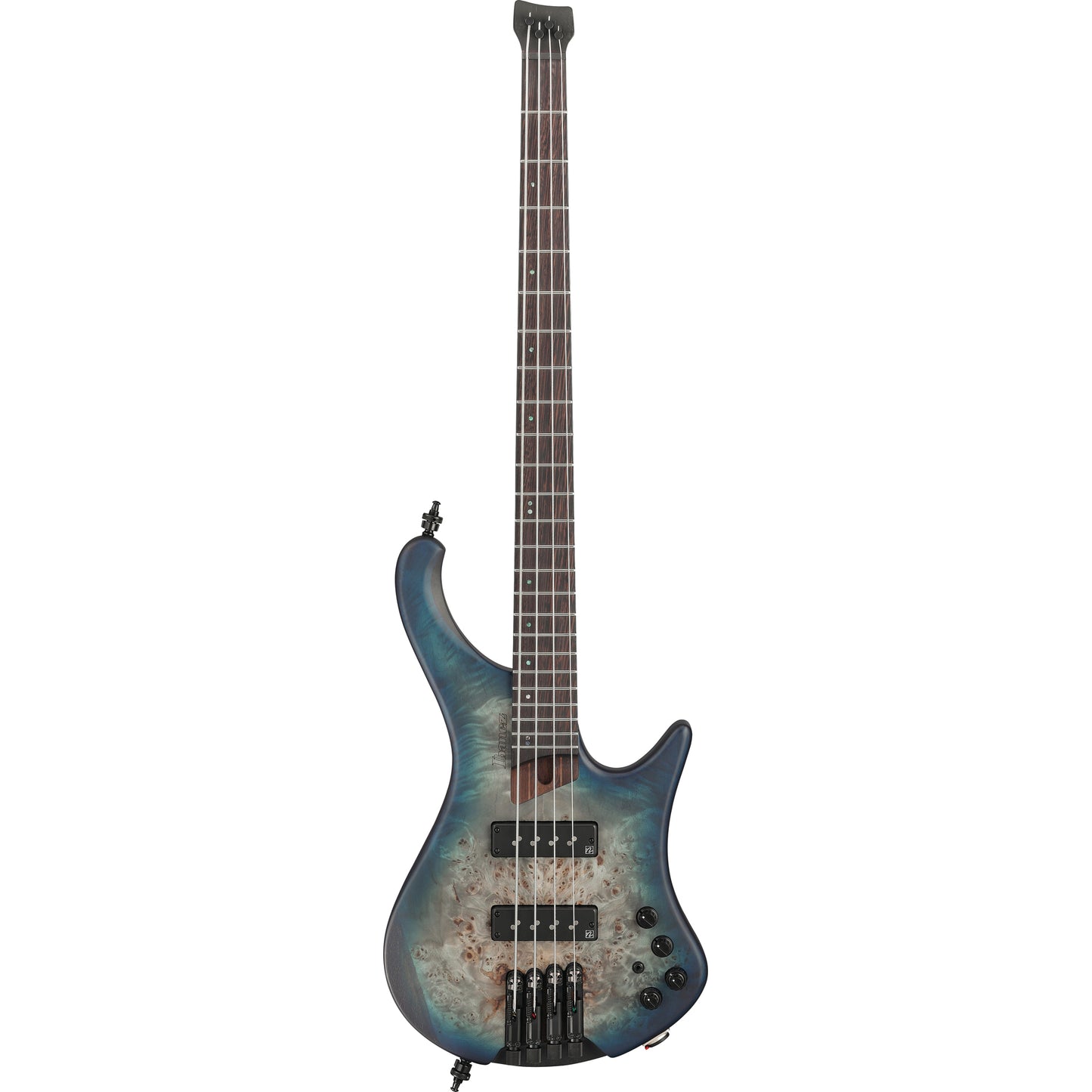 Ibanez EHB Ergonomic Headless Bass 4 String - Cosmic Blue Starburst Flat