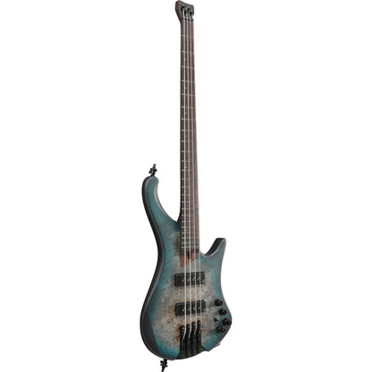 Ibanez EHB Ergonomic Headless Bass 4 String - Cosmic Blue Starburst Flat