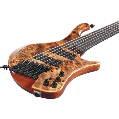 Ibanez EHB Ergonomic Headless Multi Scale 6str Bass - Antique Brown Stained Low Gloss