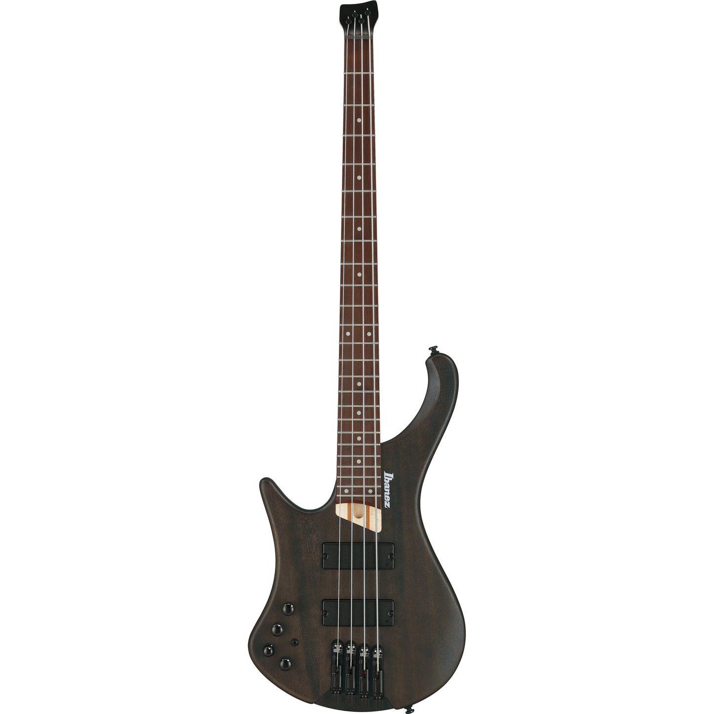 Ibanez EHB600 EHB Ergonomic Left Handed 4-String Headless Bass - Walnut Flat