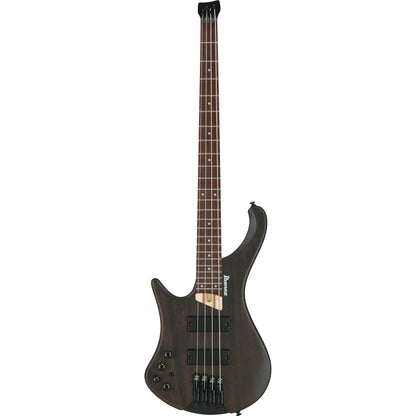 Ibanez EHB600 EHB Ergonomic Left Handed 4-String Headless Bass - Walnut Flat