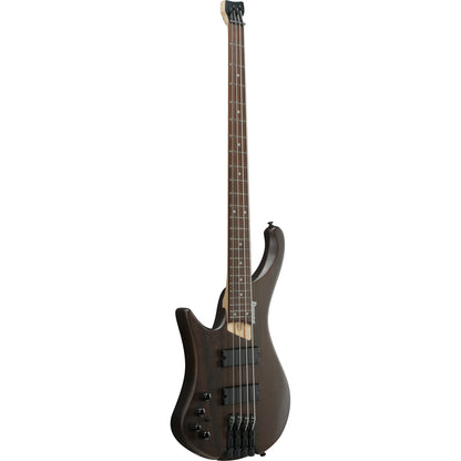 Ibanez EHB600 EHB Ergonomic Left Handed 4-String Headless Bass - Walnut Flat