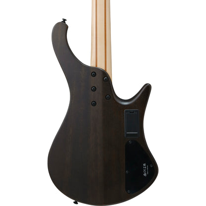Ibanez EHB600 EHB Ergonomic Left Handed 4-String Headless Bass - Walnut Flat