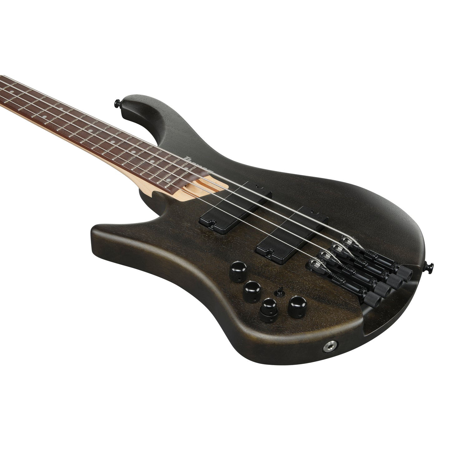 Ibanez EHB600 EHB Ergonomic Left Handed 4-String Headless Bass - Walnut Flat